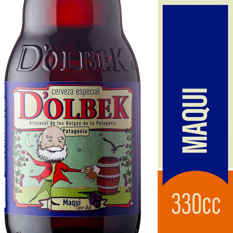 Cerveza Dolbek maqui botella 330 cc