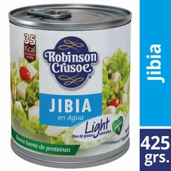 Jibia en agua Robinson Crusoe lata 425 g