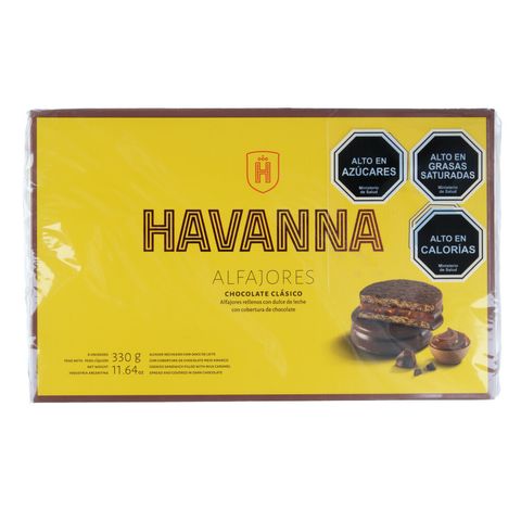 Alfajor Havanna chocolate 6 un