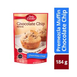 Mezcla Betty Crocker muffins choco chips 184 g
