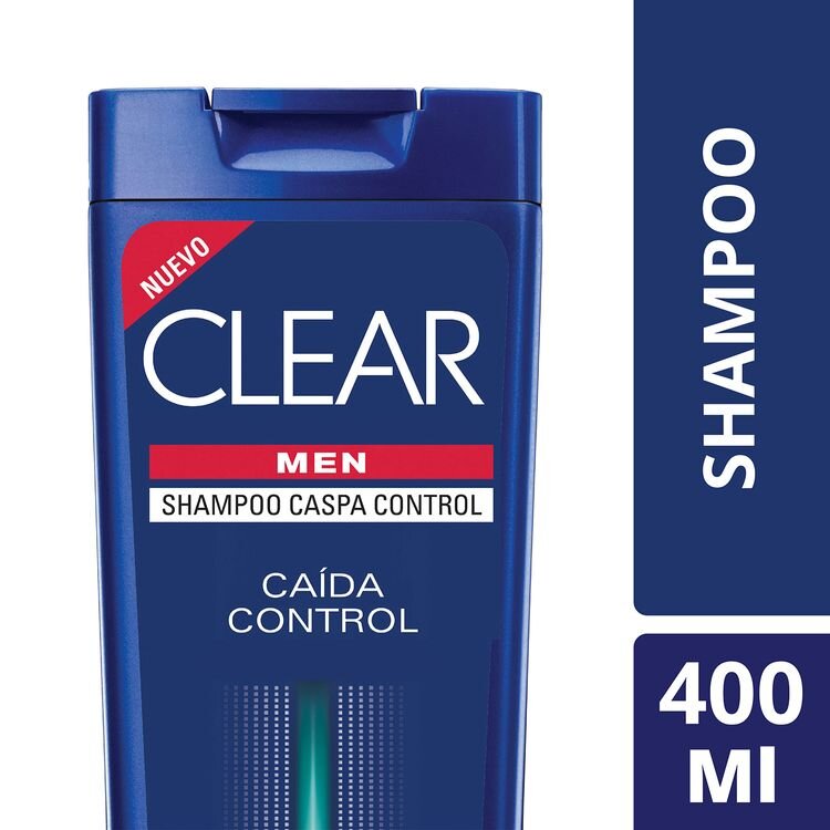 Shampoo Clear Men caída control 400 ml
