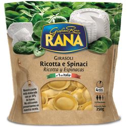 Pasta girasoli Rana ricotta y espinacas 250 g