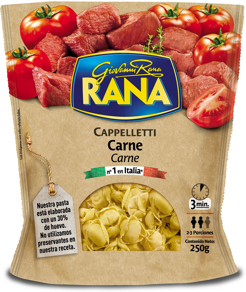 Pasta capelletti Rana con carne 250 g