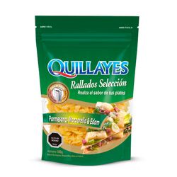 Queso rallado Quillayes parmesano mozzarella edam 100 g