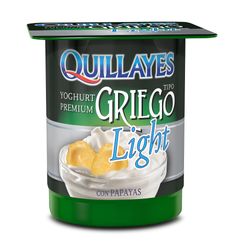 Yoghurt Griego Quillayes light papaya 110 g