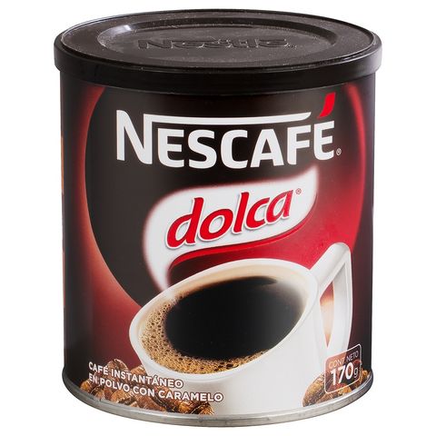 Café instantáneo Nescafé Dolca lata 170 g