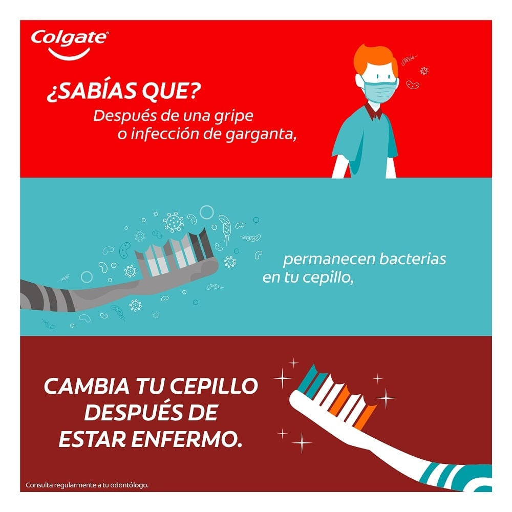 Pack Cepillo dental Colgate 360° luminous white 2 un