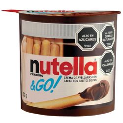 Crema de avellanas Nutella go 52 g