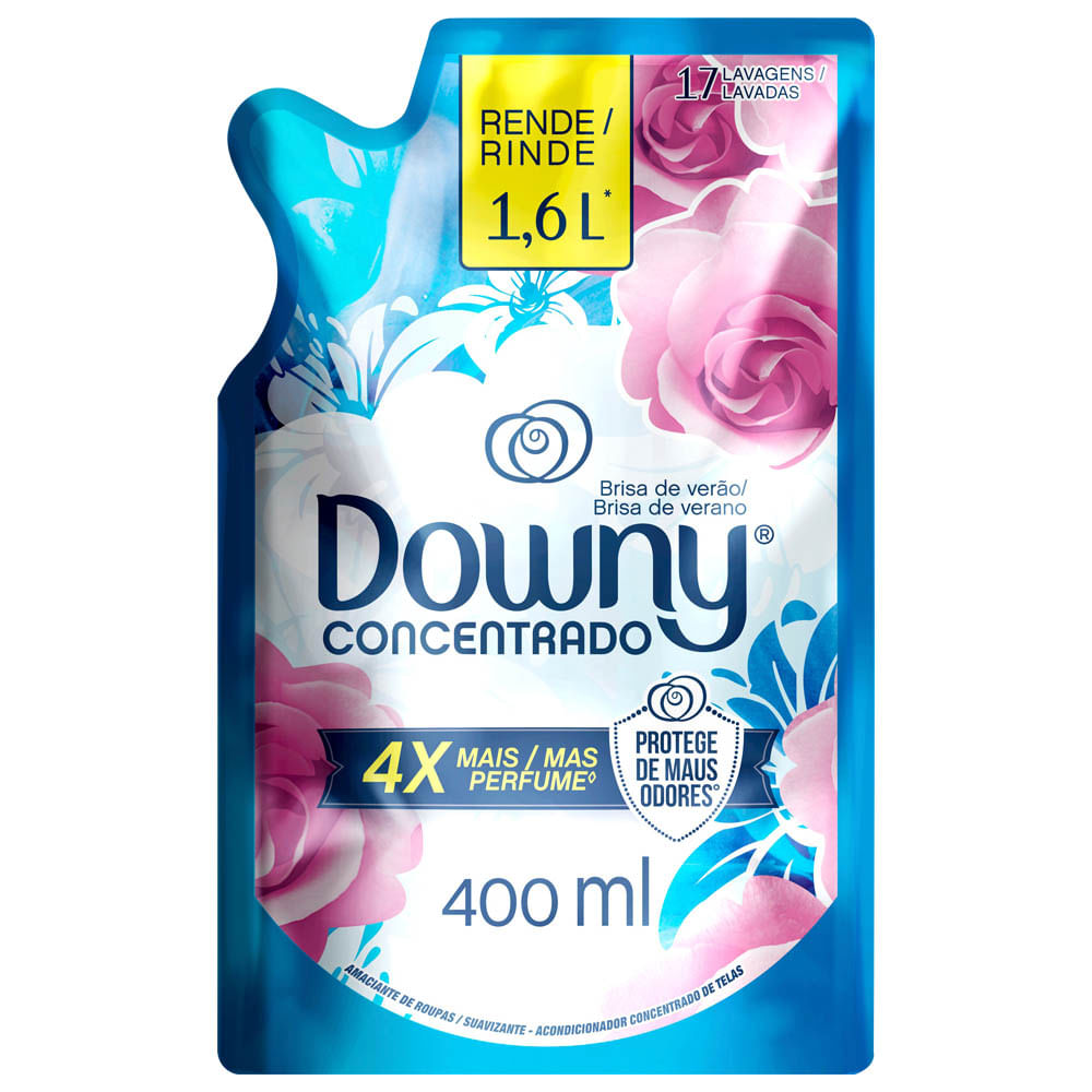 Suavizante Downy brisa de verano doypack 400 ml Suavizante Downy brisa de verano doypack 400 ml