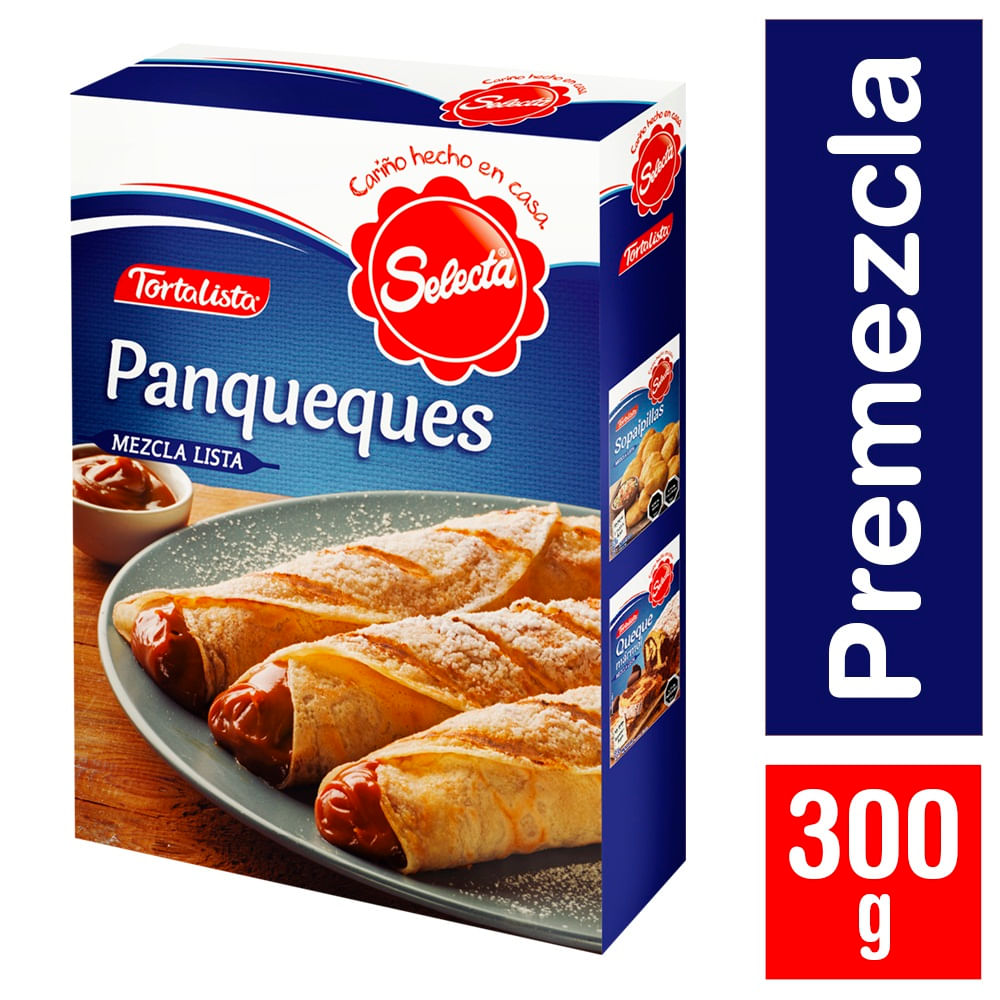Premezcla Tortalista Selecta panqueques 300 g