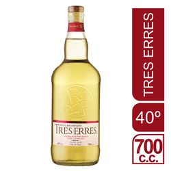 Pisco Tres Erres reservado 40° botella 700 cc