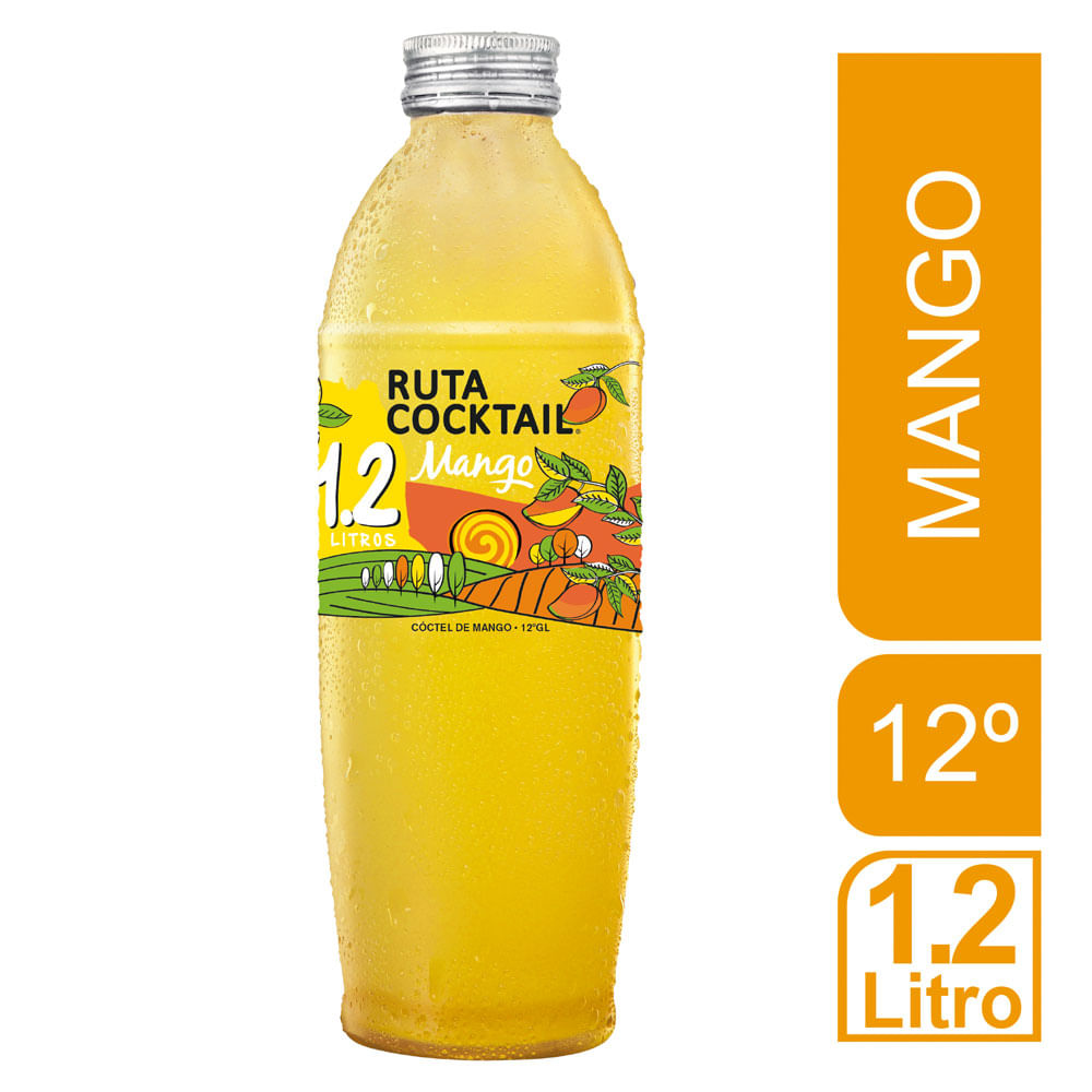 Pisco Coctel Sour Mango Ruta Sour 1.2 L