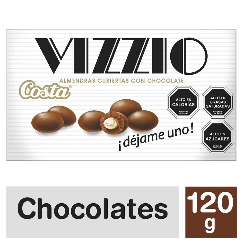 Chocolate Vizzio Costa caja 120 g