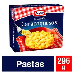 Pasta Caracoquesos Carozzi salsa queso 296 g
