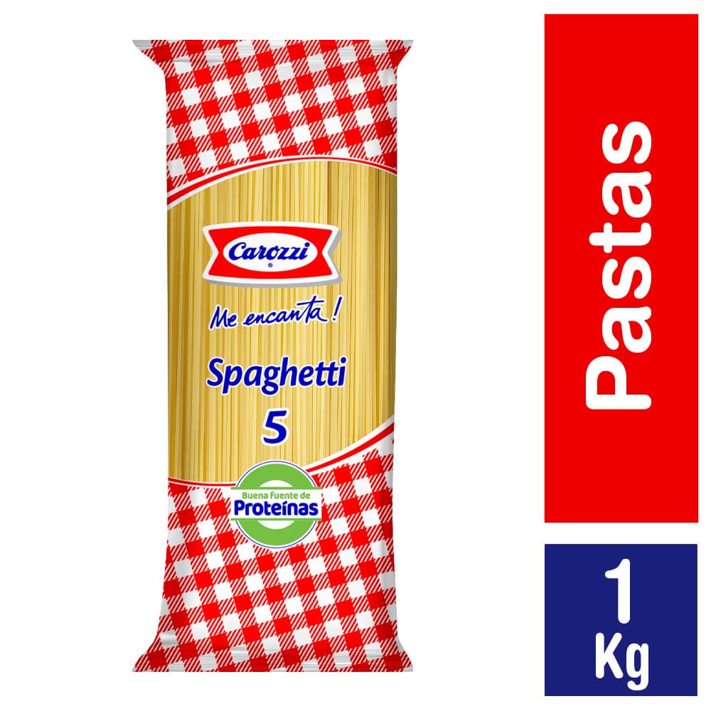Pasta spaghetti N°5 Carozzi 1 Kg