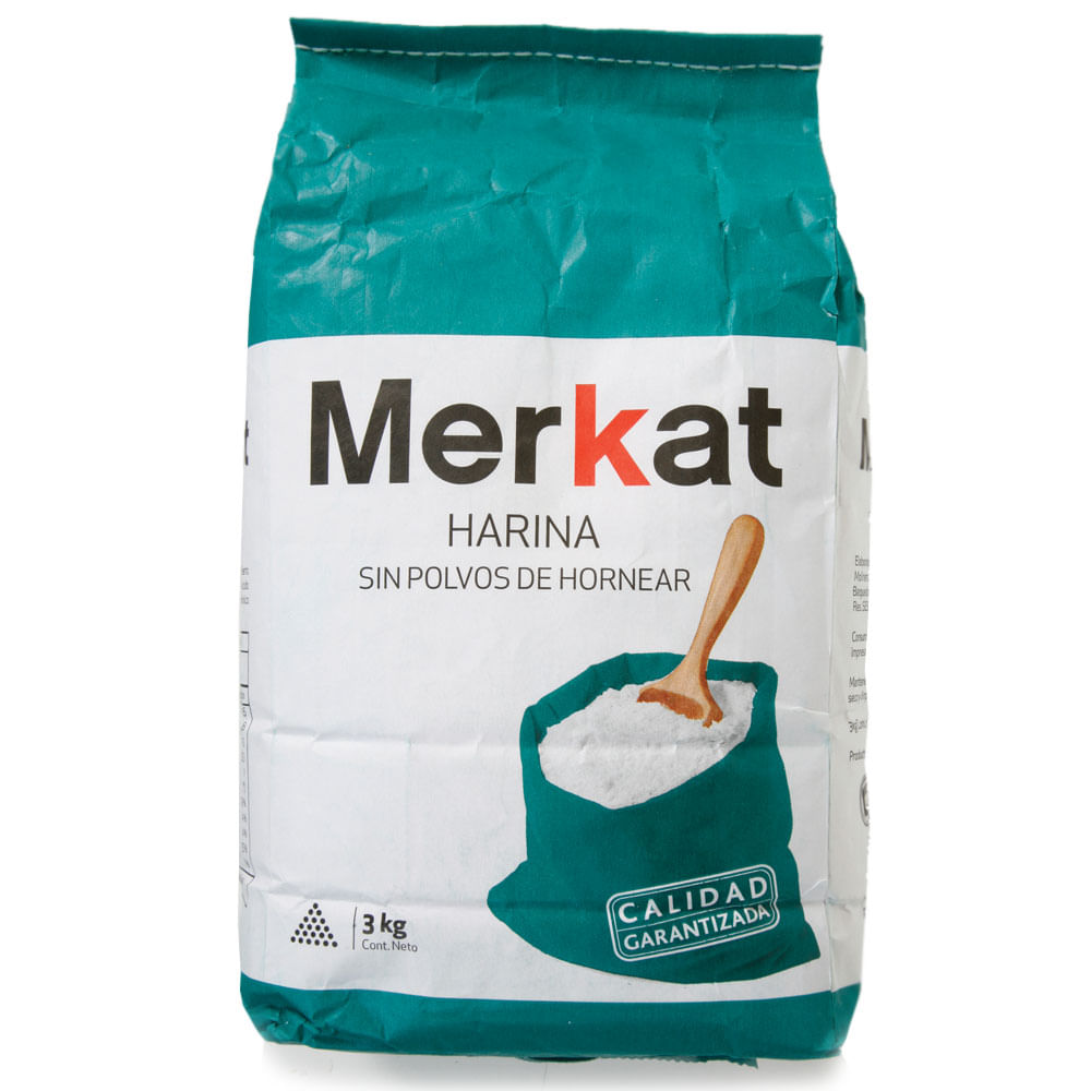 Harina Merkat sin polvos 3 Kg