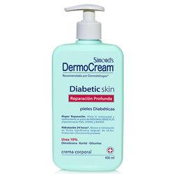 Crema corporal Simond's dermocream diabetic skin reparación 400 ml