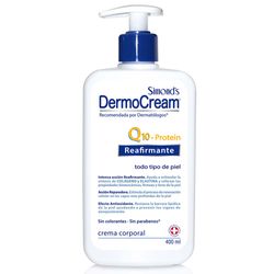 Crema corporal Simond's dermocream Q10 protein reafirmante 400 ml