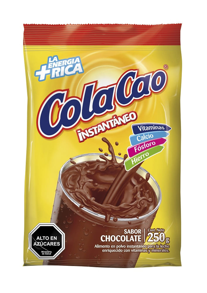 Saborizante Cola Cao chocolate Energy 250 g