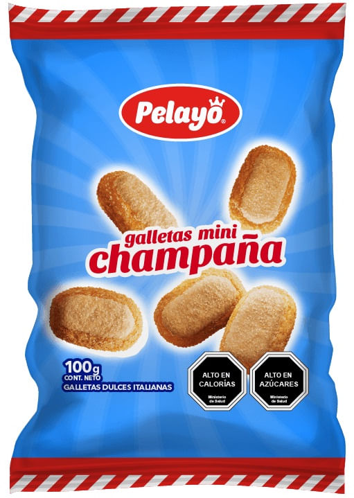 Galleta mini Pelayo champaña 100 g