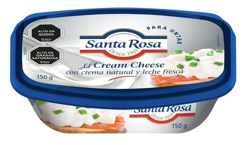 Queso crema Santa Rosa cheese soft 150 g