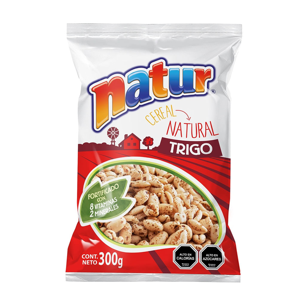 Cereal Natur trigo inflado bolsa 300 g