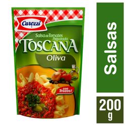 Salsa de tomate Carozzi Toscana oliva 200 g