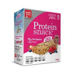 Pack Barra cereal Your Goal protein yoghurt berries 5 un de 42 g