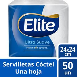 Servilletas Elite cocktail 50 un