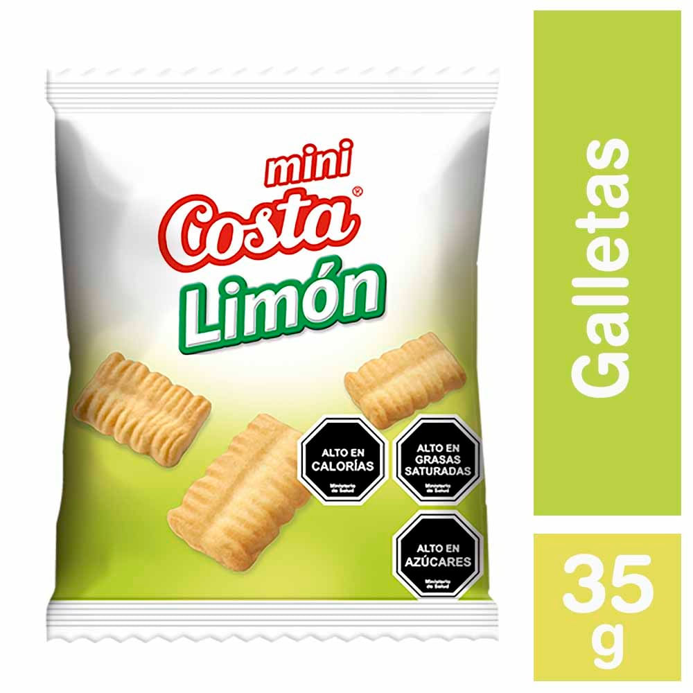 Galletas mini Costa limón 35 g