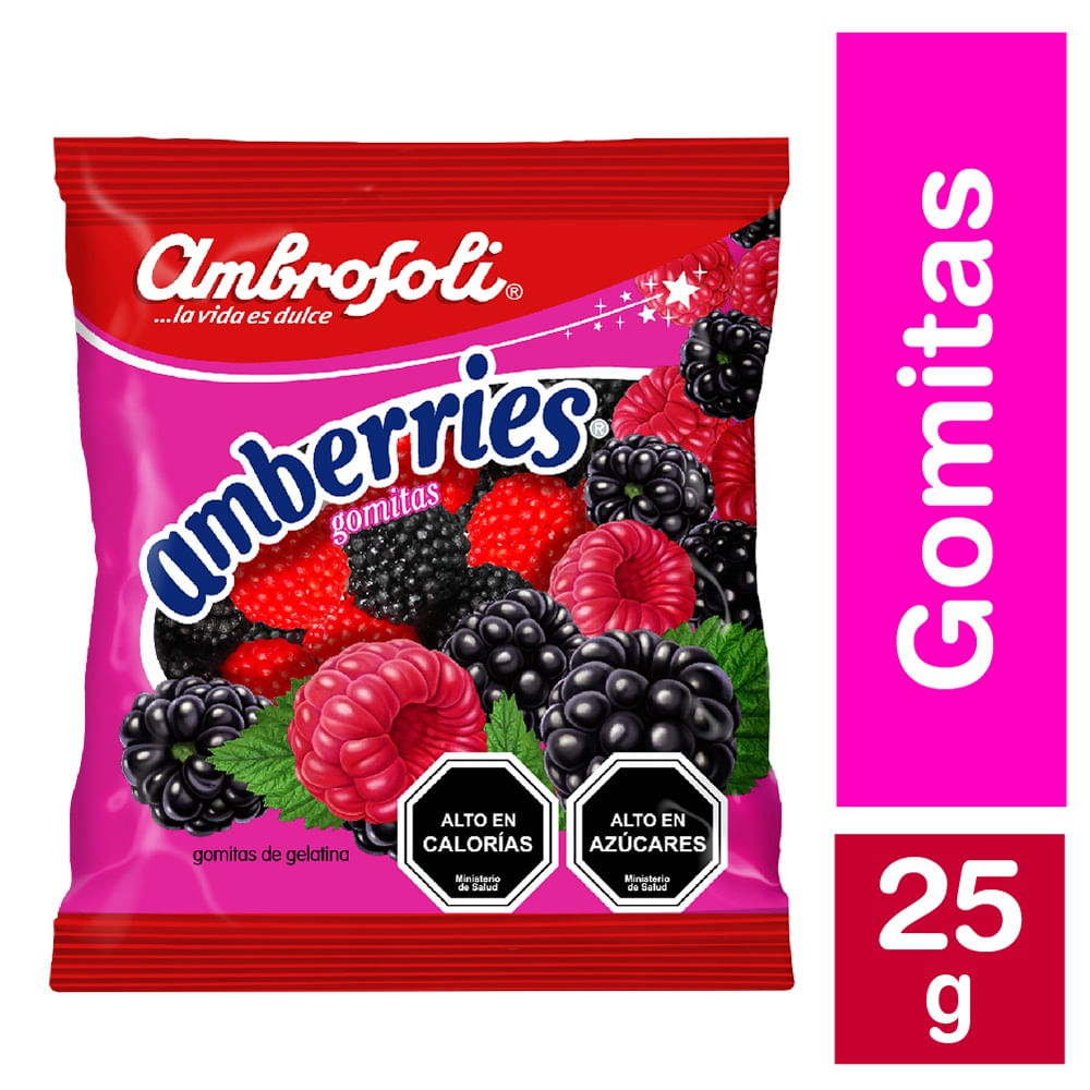 Gomitas Ambrosoli amberries 25 g