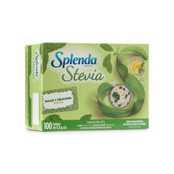 Endulzante en polvo Splenda stevia sobre 100 un