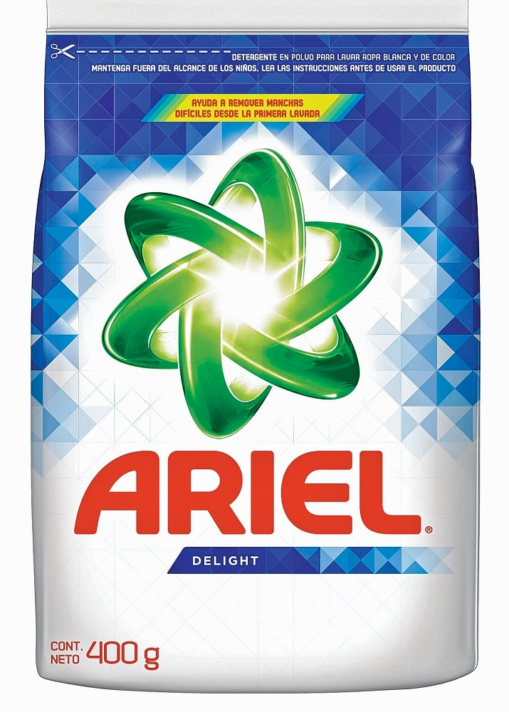 Detergente en polvo Ariel 400 g