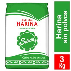 Harina Selecta sin polvos 3 Kg