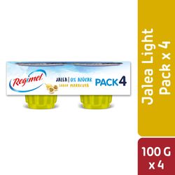 Pack Jalea Regimel maracuyá pote 4 un de 100 g