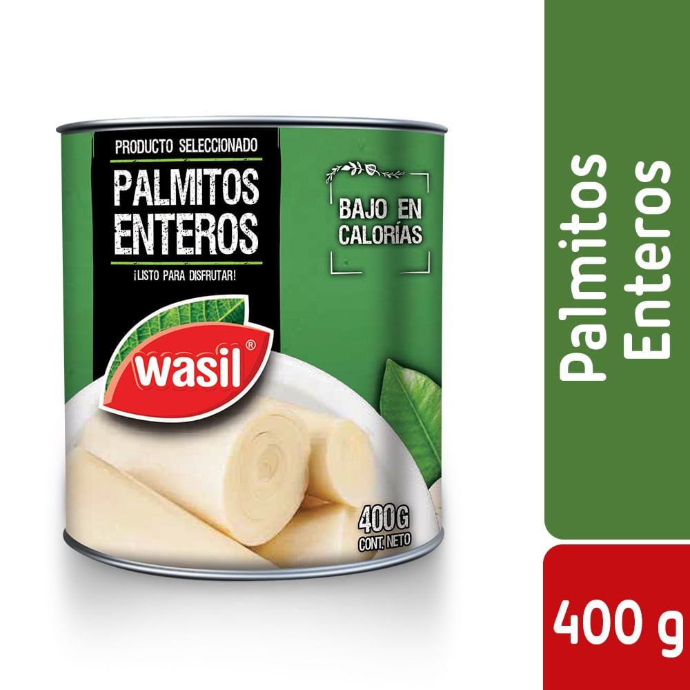Palmitos Wasil enteros lata 400 g