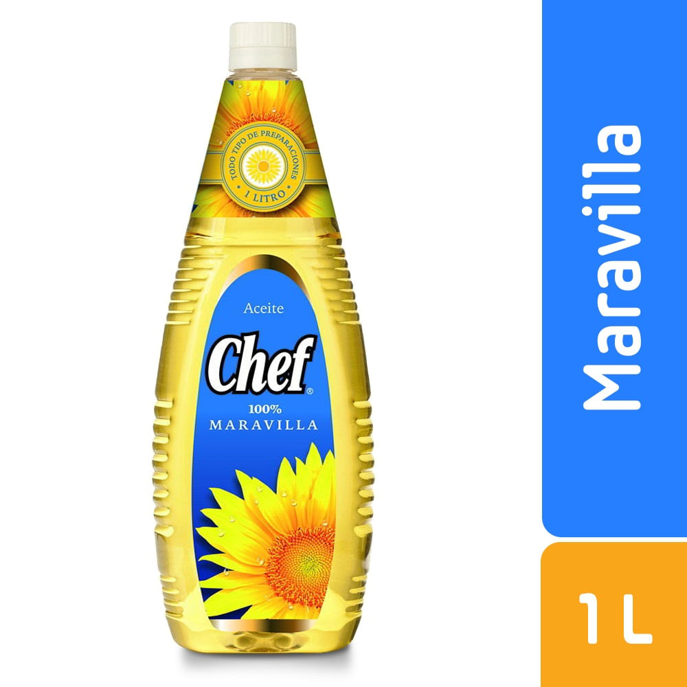 Aceite Chef maravilla 0% colesterol 1 L