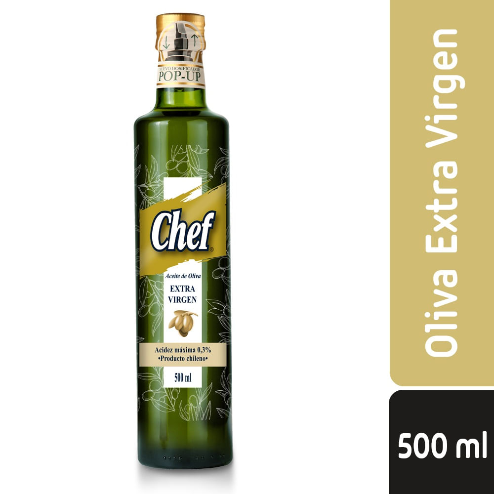 Aceite de Oliva Cocinero Extra Virgen Suave 500 Ml.