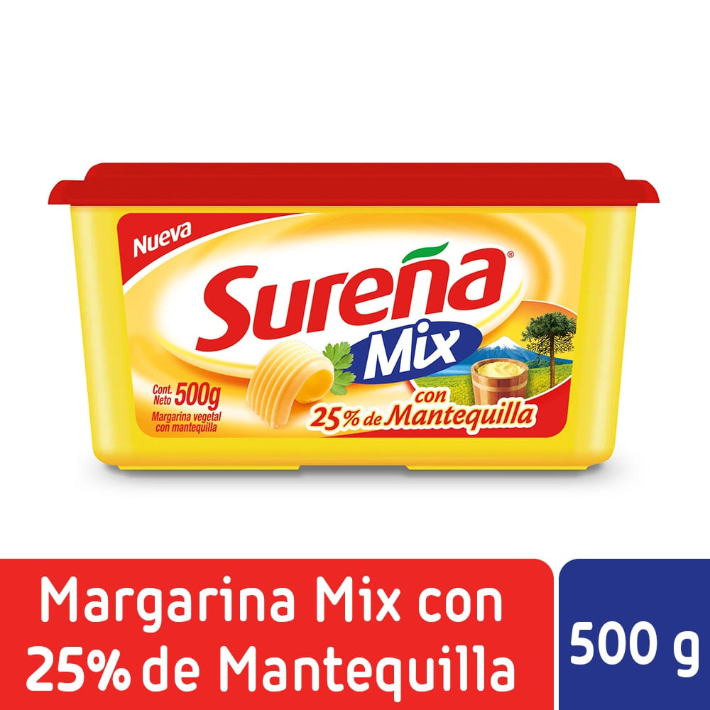 Margarina Sureña mix pote 500 g