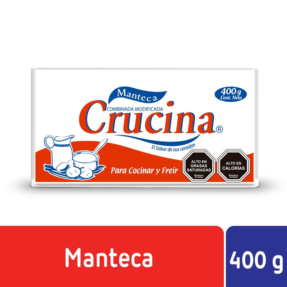 Manteca Crucina pan 400 g