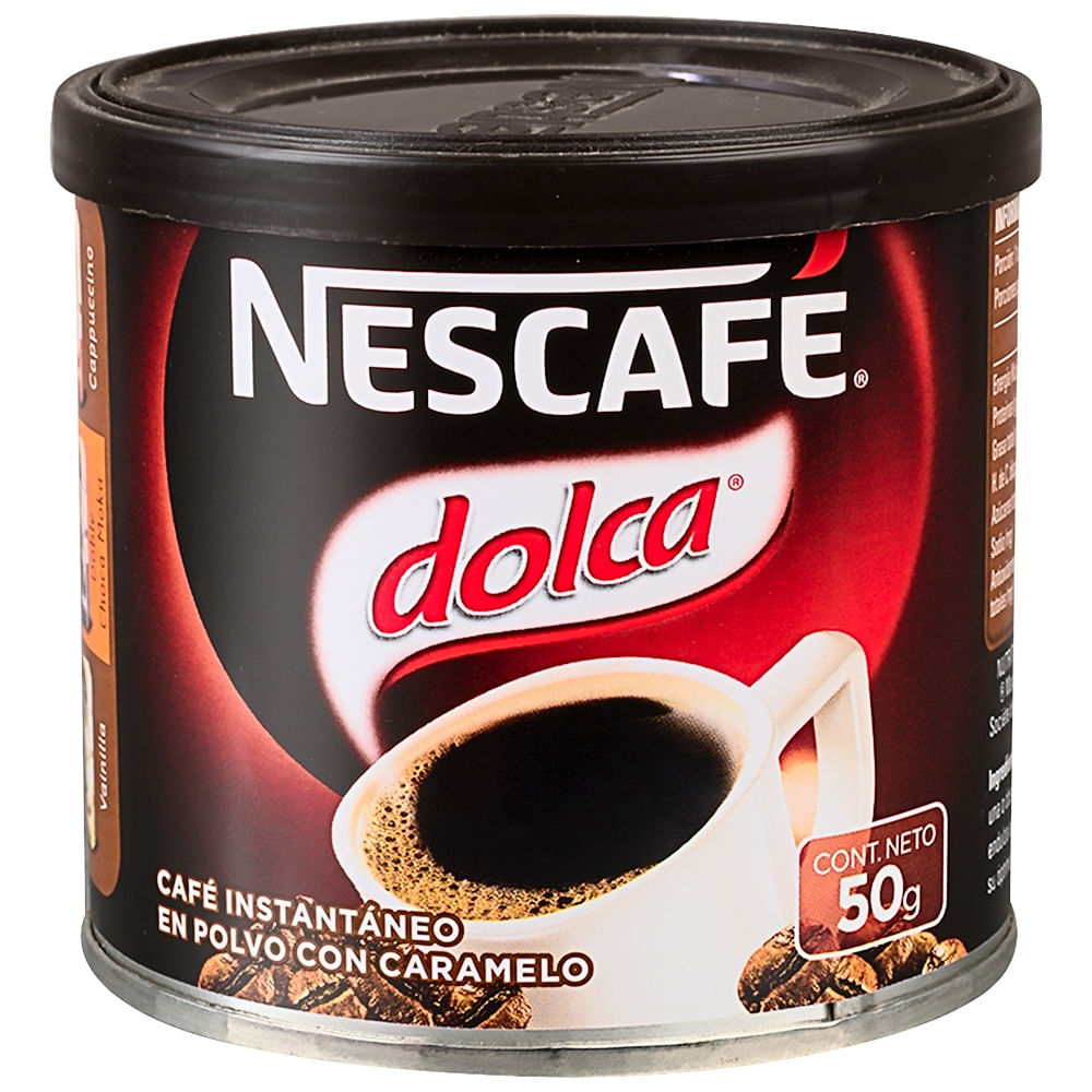 Café instantáneo Nescafé Dolca lata 50 g Café instantáneo Nescafé Dolca lata 50 g