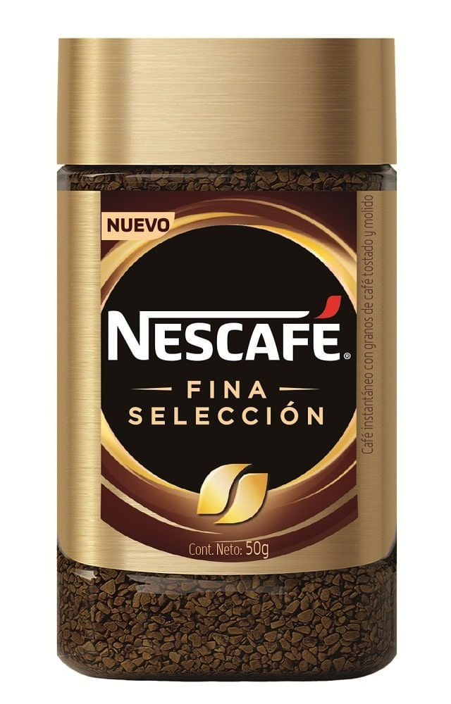 Café instantáneo liofilizado Nescafé fina selección frasco 50 g