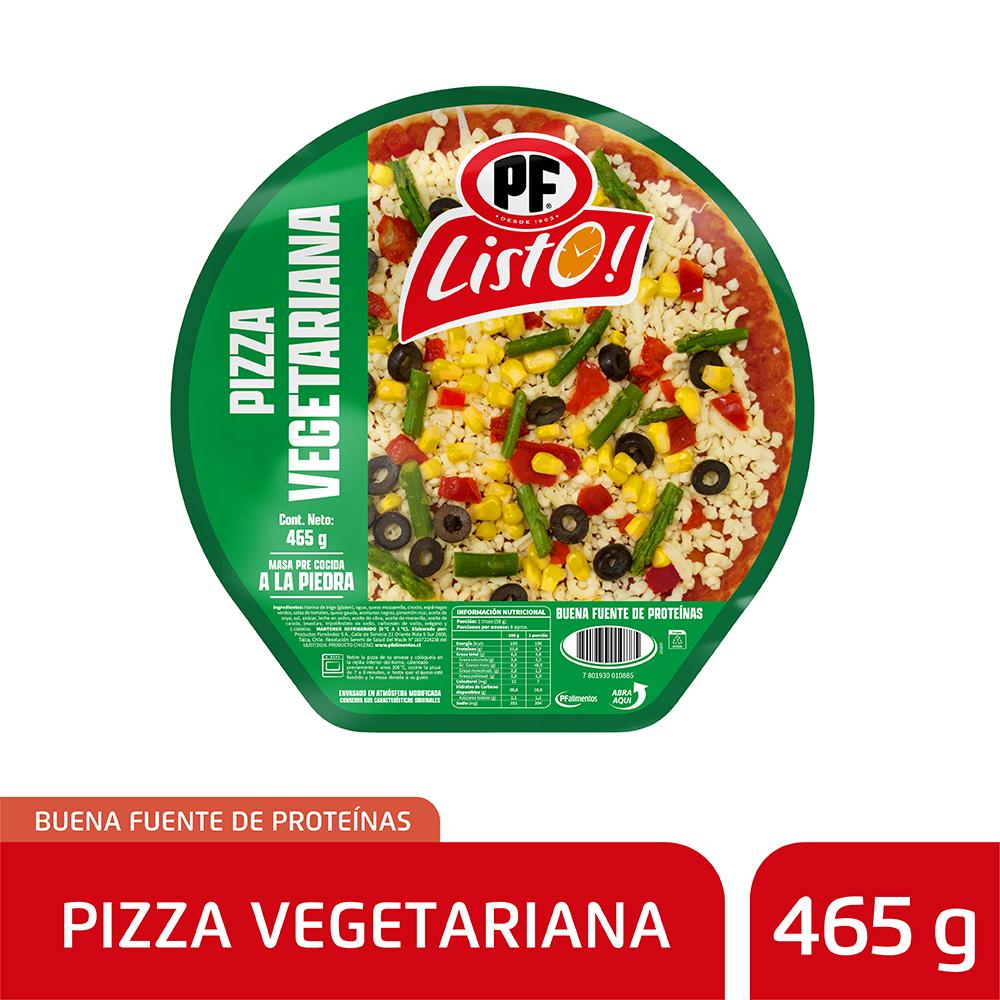 Pizza PF Listo vegetariana 465 g