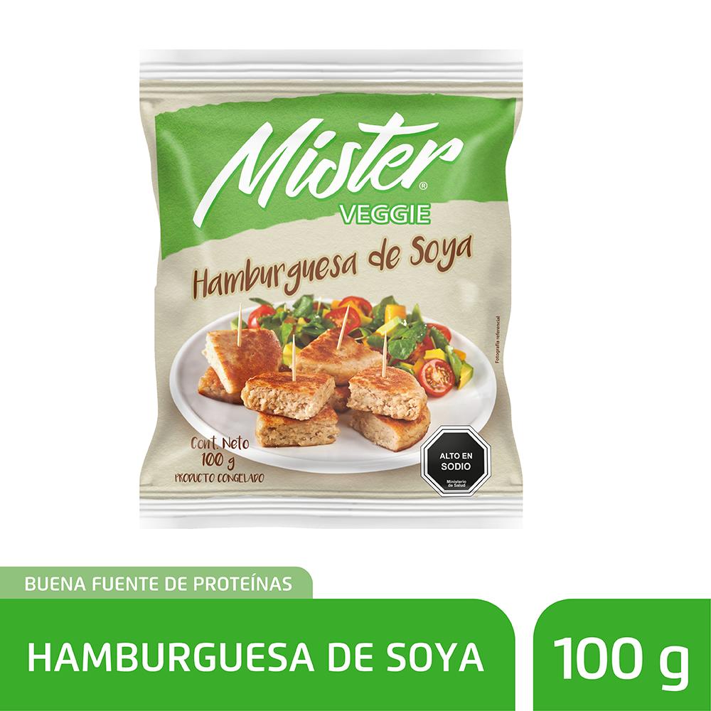Hamburguesa de Soya Mr Veggie bolsa 100 g