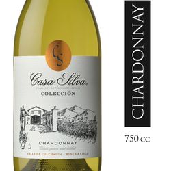 Vino Casa Silva colección chardonnay 750 cc
