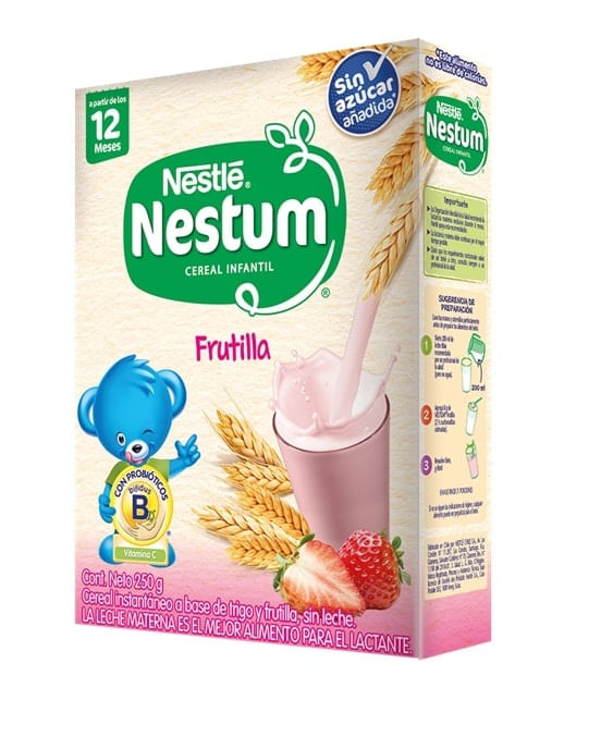 Cereal Nestum frutilla 250 g