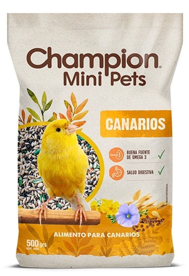 Alimento canarios Champion mini pets 500 g