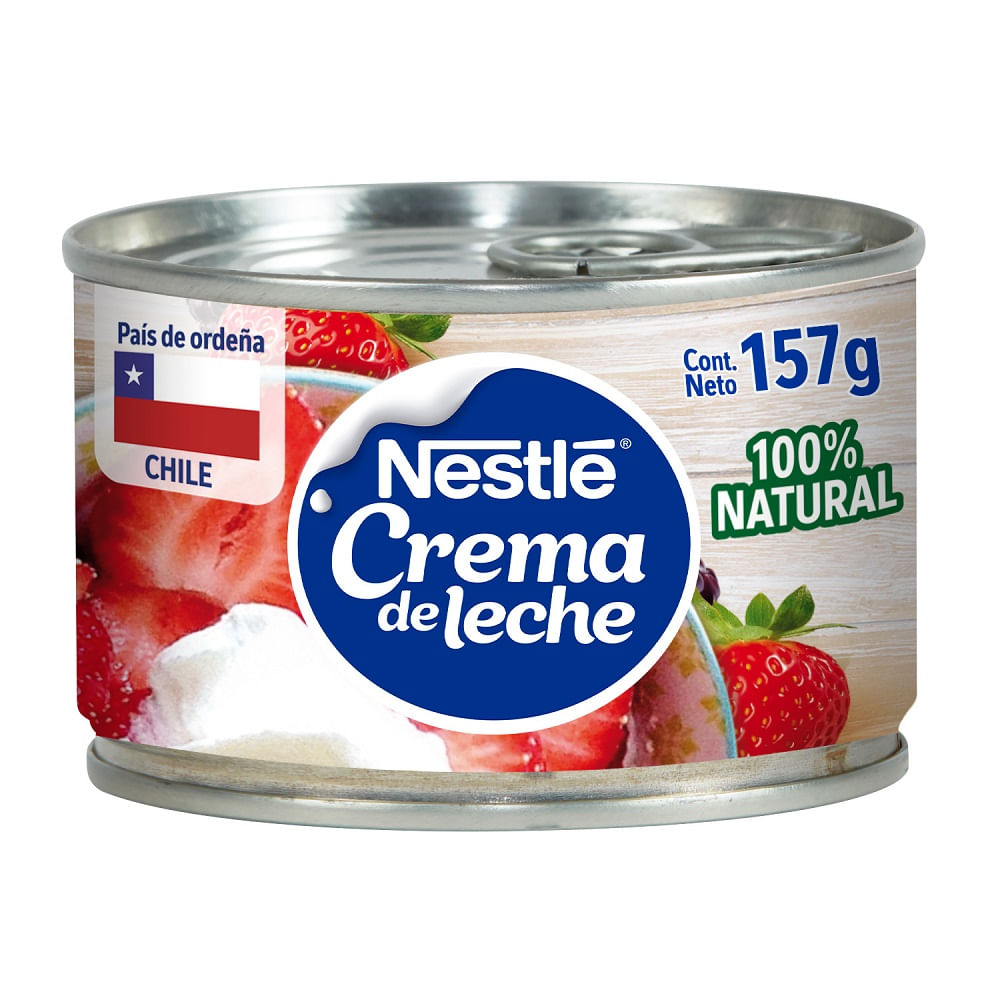 Crema de leche Nestlé lata abre fácil 157 g