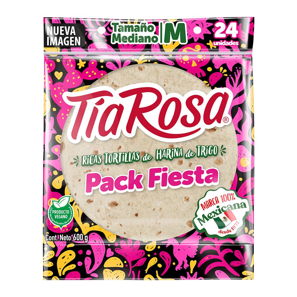 Pack Tortilla mexicana Tía Rosa bolsa 24 un
