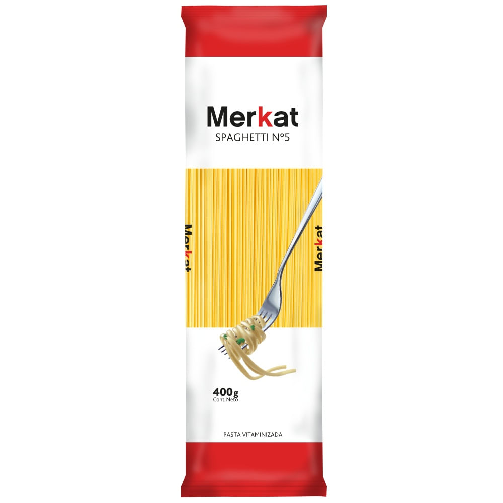 Pasta spaghetti N°5 Merkat 400 g